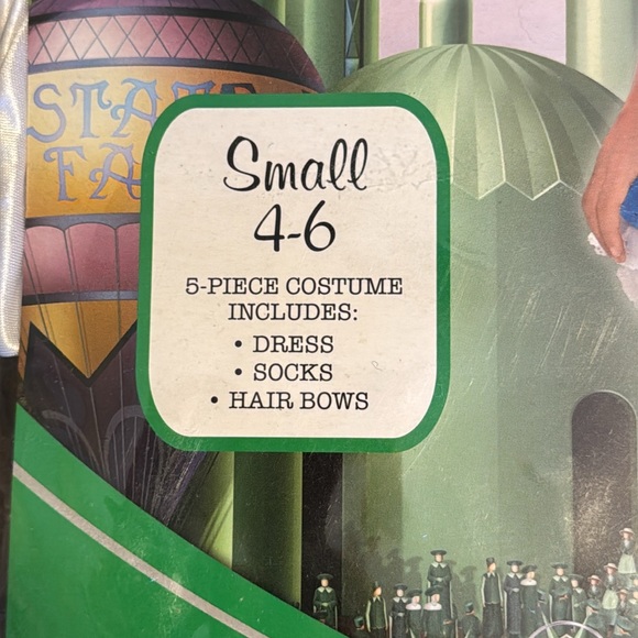 NWT Kids Dorothy Costume - The Wizard of Oz - Picture 2 of 3